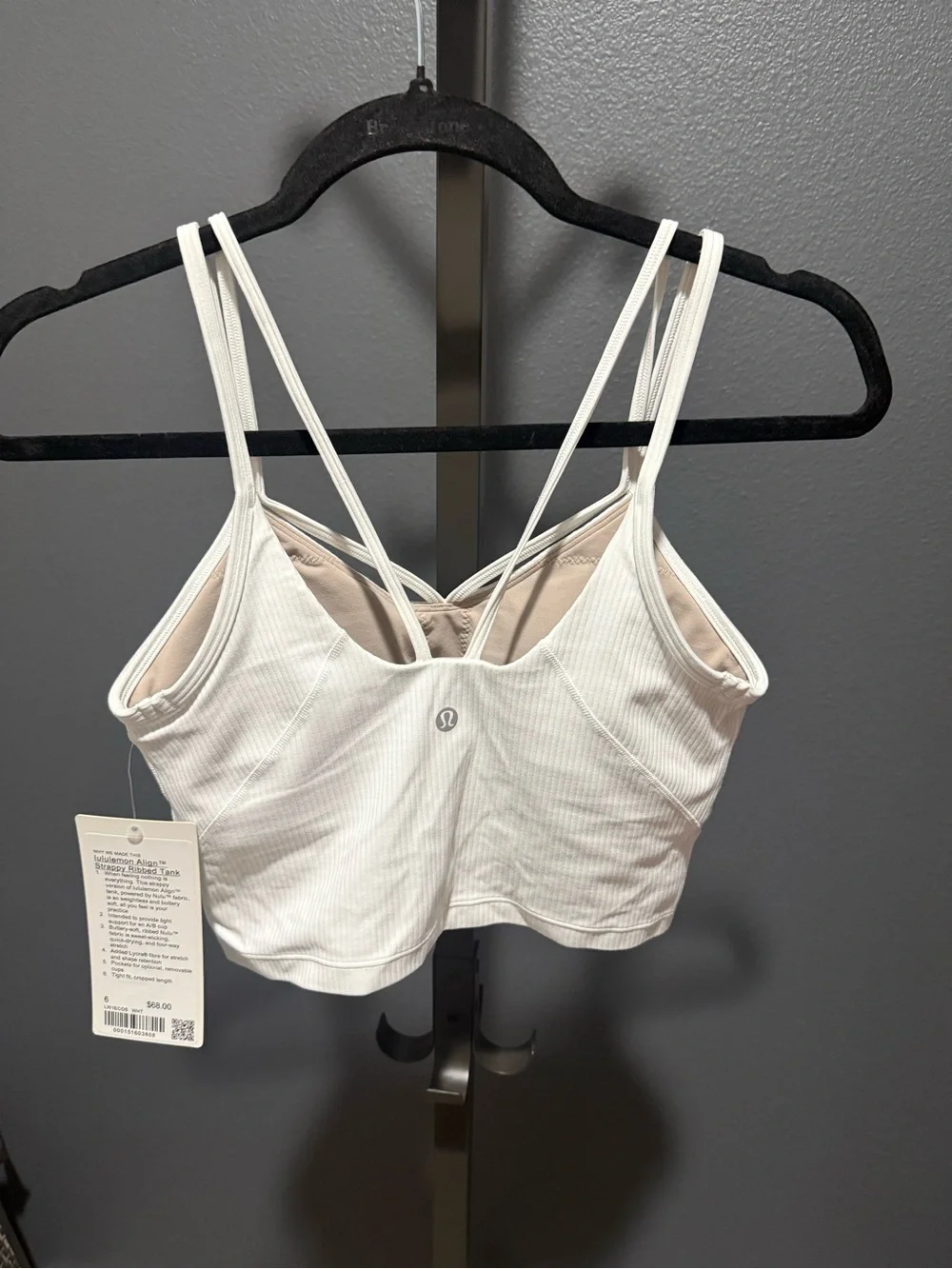 Lululemon Align Strappy Ribbed Tank - White (NWT)